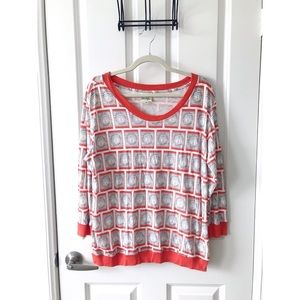 Anthropologie Porridge Long Sleeve Tee